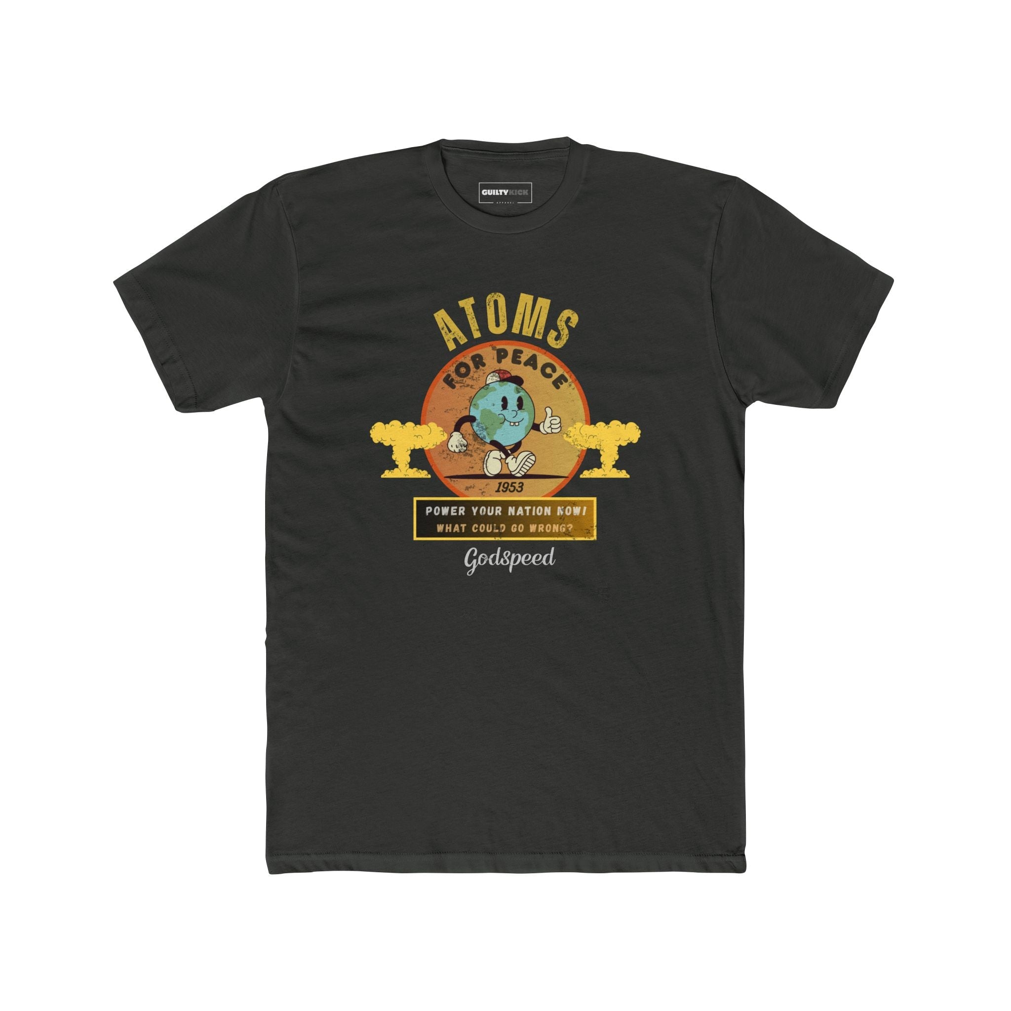 Atomic Energy Vintage Tee - Guilty Kick Apparel