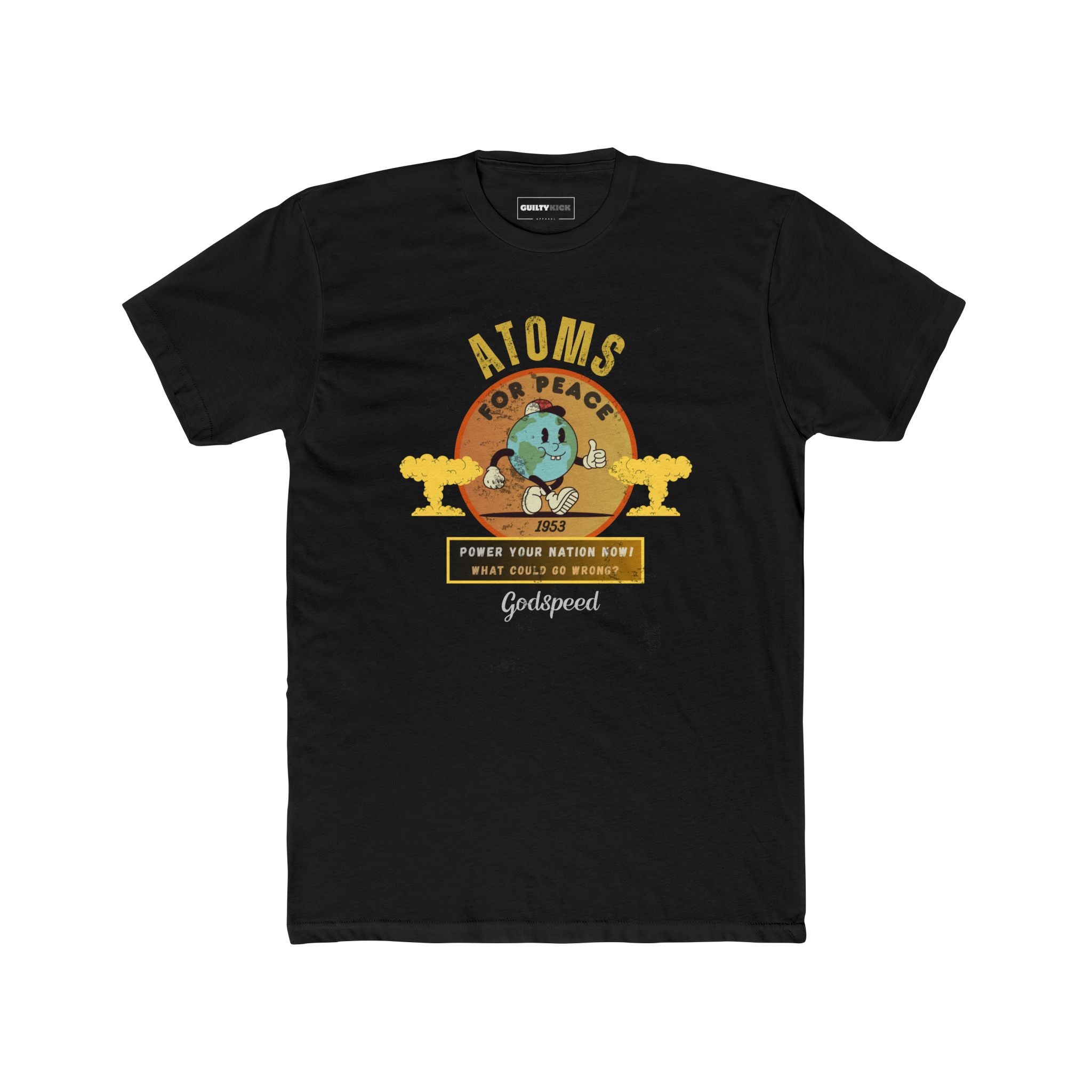 Atomic Energy Vintage Tee - Guilty Kick Apparel