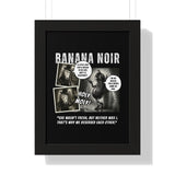 Banana Noir: The Berry Bad Noir Detective Poster - Guilty Kick Apparel