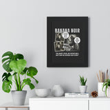 Banana Noir: The Berry Bad Noir Detective Poster - Guilty Kick Apparel