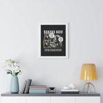Banana Noir: The Berry Bad Noir Detective Poster - Guilty Kick Apparel