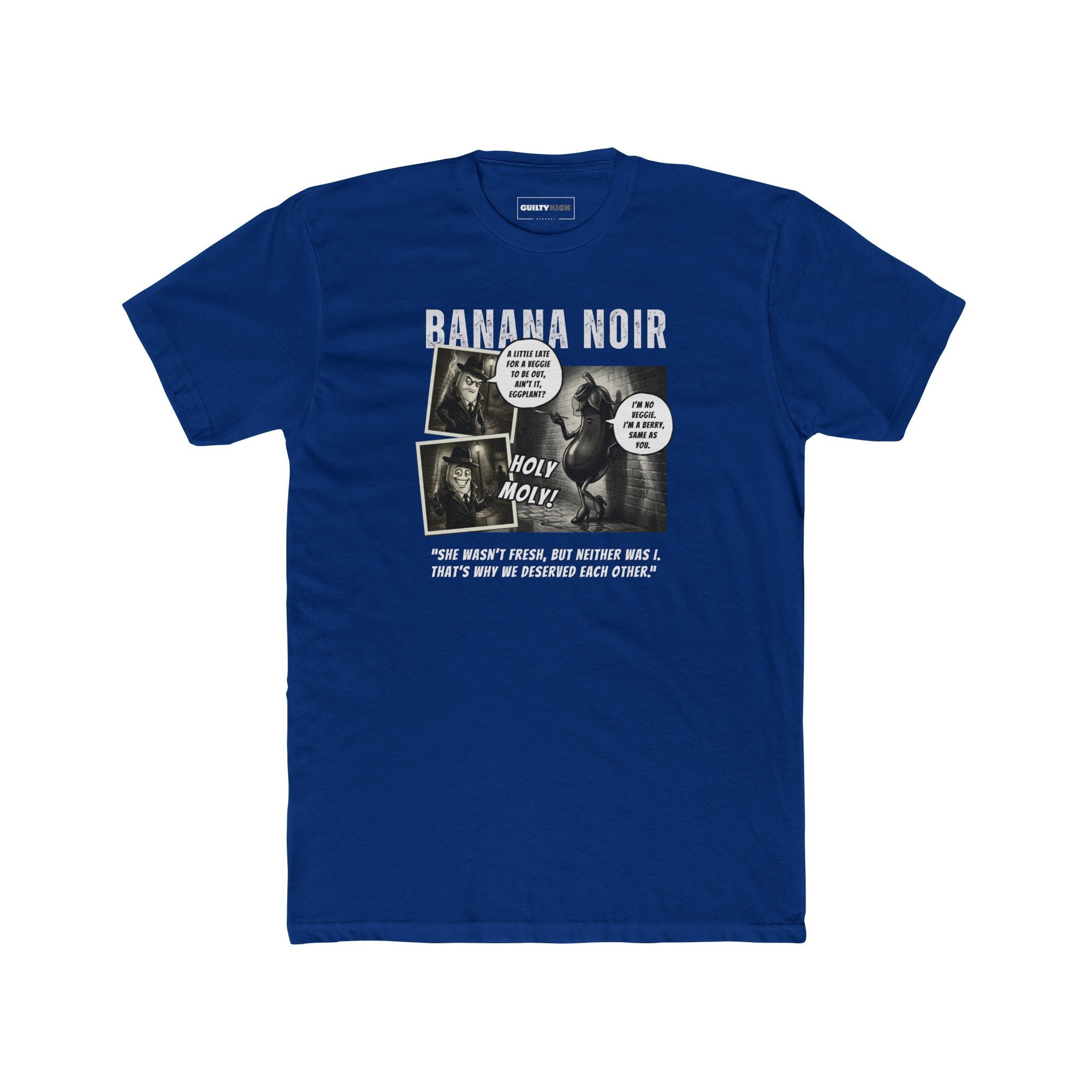 Banana Noir: The Berry Big Lie | Sarcastic Detective Tee - Guilty Kick Apparel