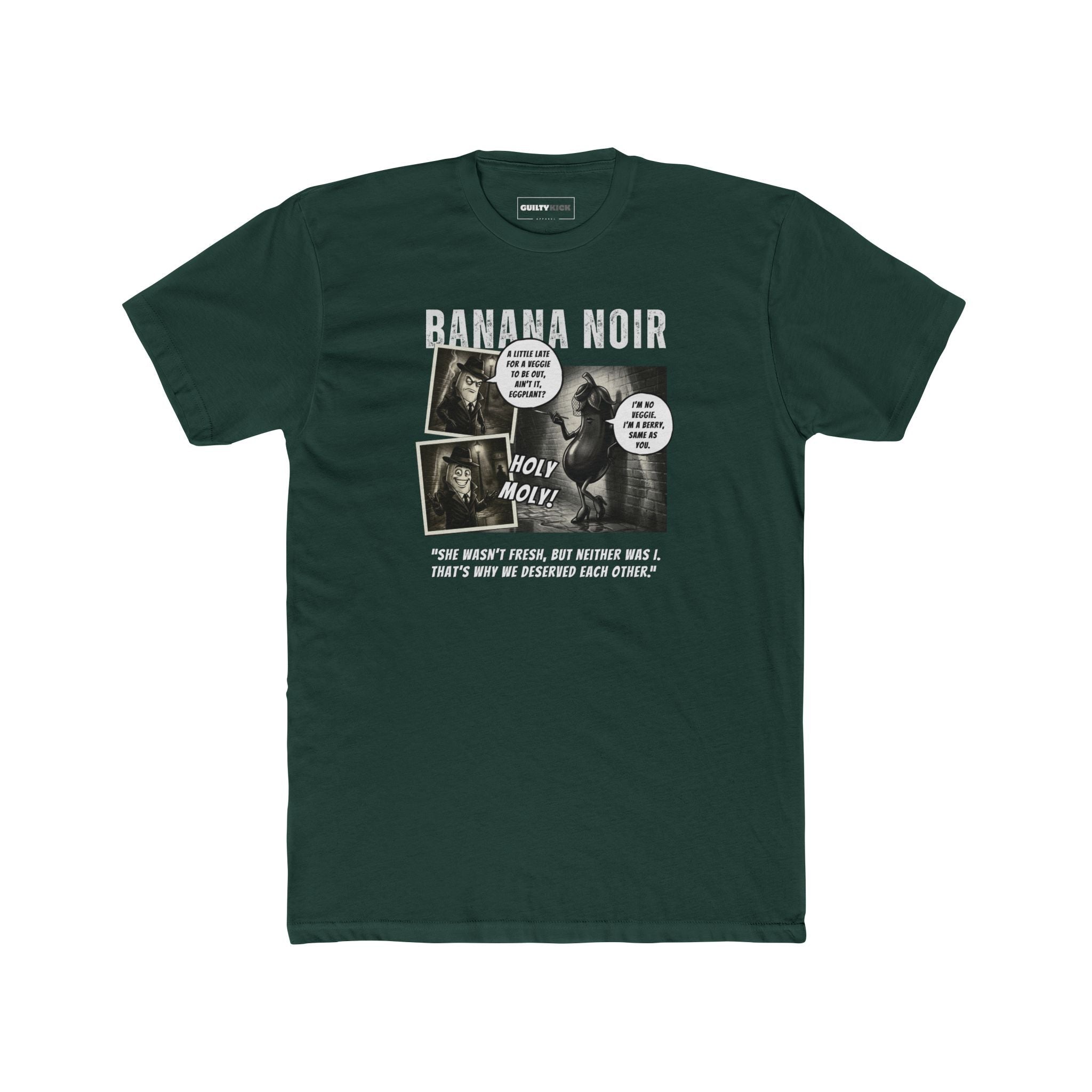 Banana Noir: The Berry Big Lie | Sarcastic Detective Tee - Guilty Kick Apparel