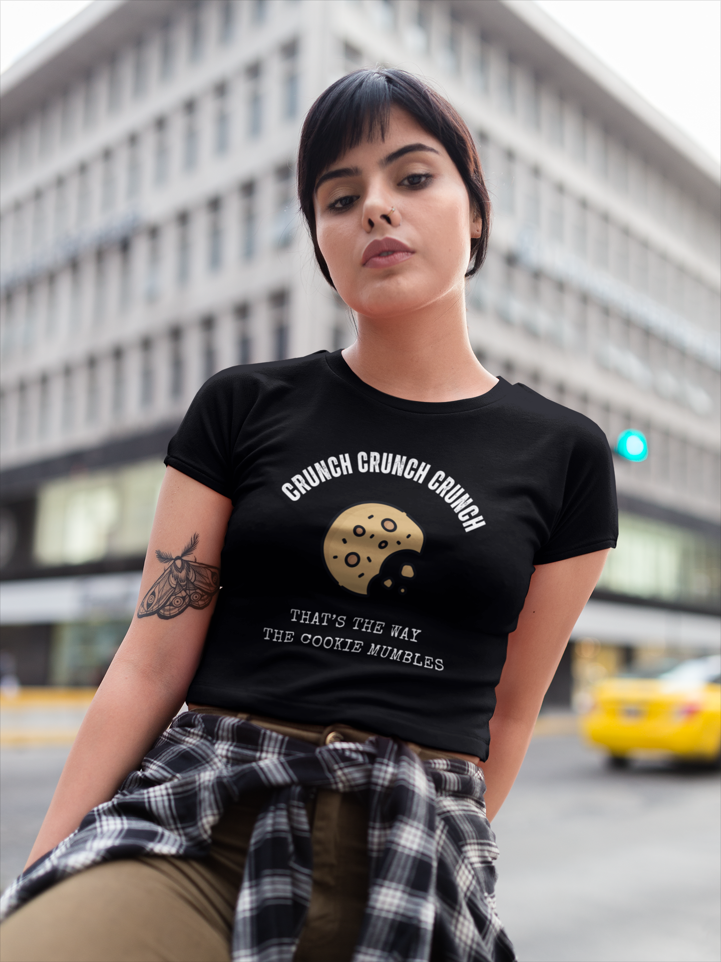 Cookie Pun T-Shirt - Unisex Tri-Blend Tee