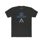 Beware of Triangles Retro Graphic T-Shirt Satirical Shhhh Smiley Tee - Guilty Kick Apparel