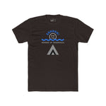 Beware of Triangles Retro Graphic T-Shirt Satirical Shhhh Smiley Tee - Guilty Kick Apparel