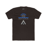 Beware of Triangles Retro Graphic T-Shirt Satirical Shhhh Smiley Tee - Guilty Kick Apparel