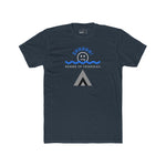 Beware of Triangles Retro Graphic T-Shirt Satirical Shhhh Smiley Tee - Guilty Kick Apparel