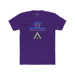 Beware of Triangles Retro Graphic T-Shirt Satirical Shhhh Smiley Tee - Guilty Kick Apparel