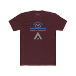 Beware of Triangles Retro Graphic T-Shirt Satirical Shhhh Smiley Tee - Guilty Kick Apparel