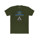 Beware of Triangles Retro Graphic T-Shirt Satirical Shhhh Smiley Tee - Guilty Kick Apparel