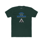 Beware of Triangles Retro Graphic T-Shirt Satirical Shhhh Smiley Tee - Guilty Kick Apparel