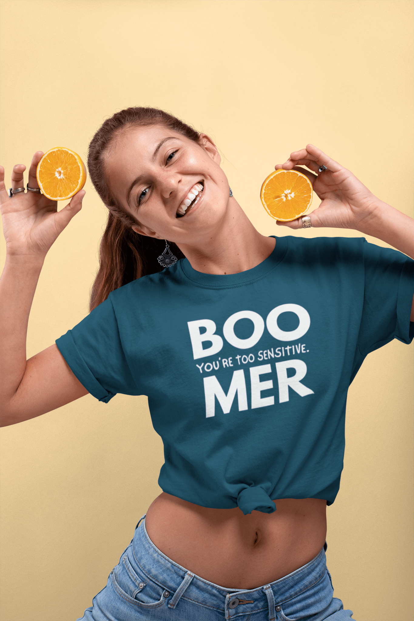 Boomer: You are Too Sensitive T-Shirt Generational Irony Satire Tee - Guilty Kick Apparel