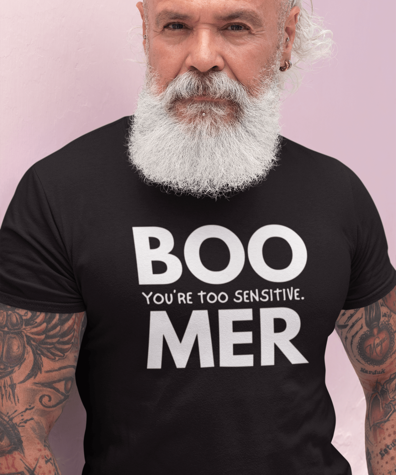 Boomer: You are Too Sensitive T-Shirt Generational Irony Satire Tee - Guilty Kick Apparel