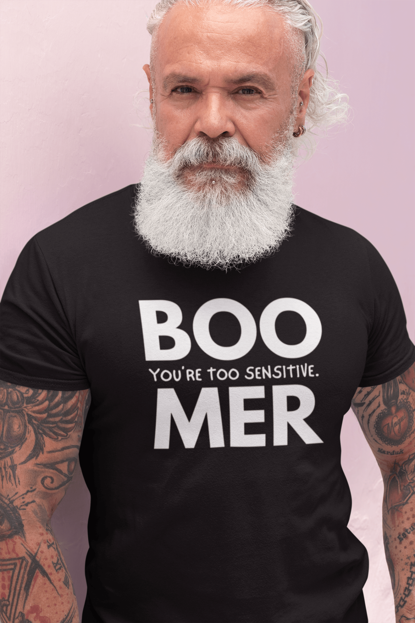 Boomer: You are Too Sensitive T-Shirt Generational Irony Satire Tee - Guilty Kick Apparel