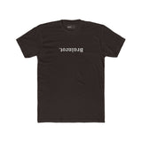 Brainrot. Upside Down Minimalist Text T-Shirt - Guilty Kick Apparel