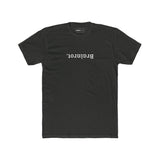 Brainrot. Upside Down Minimalist Text T-Shirt - Guilty Kick Apparel
