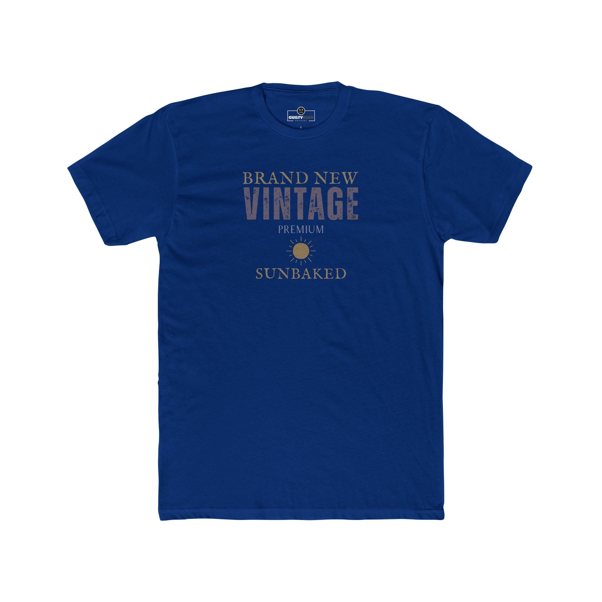 Brand New Vintage Satirical Sunbaked T-Shirt Premium Distressed Meta Graphic Tee - Guilty Kick Apparel