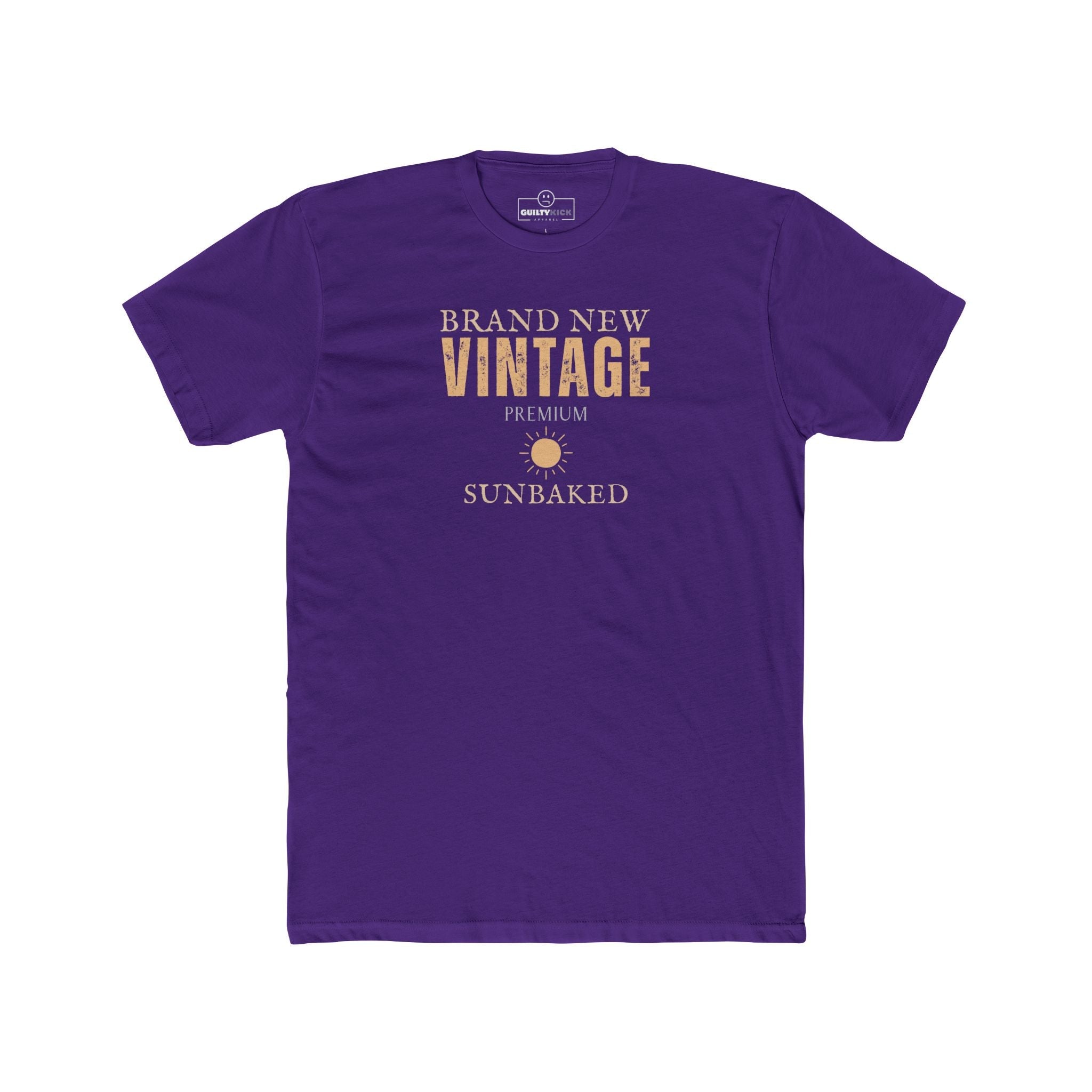 Brand New Vintage Satirical Sunbaked T-Shirt Premium Distressed Meta Graphic Tee - Guilty Kick Apparel