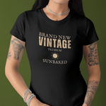 Brand New Vintage Satirical Sunbaked T-Shirt Premium Distressed Meta Graphic Tee - Guilty Kick Apparel