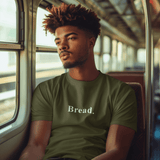 Bread. Minimalist Literal Absurdist Graphic T-Shirt - Guilty Kick Apparel