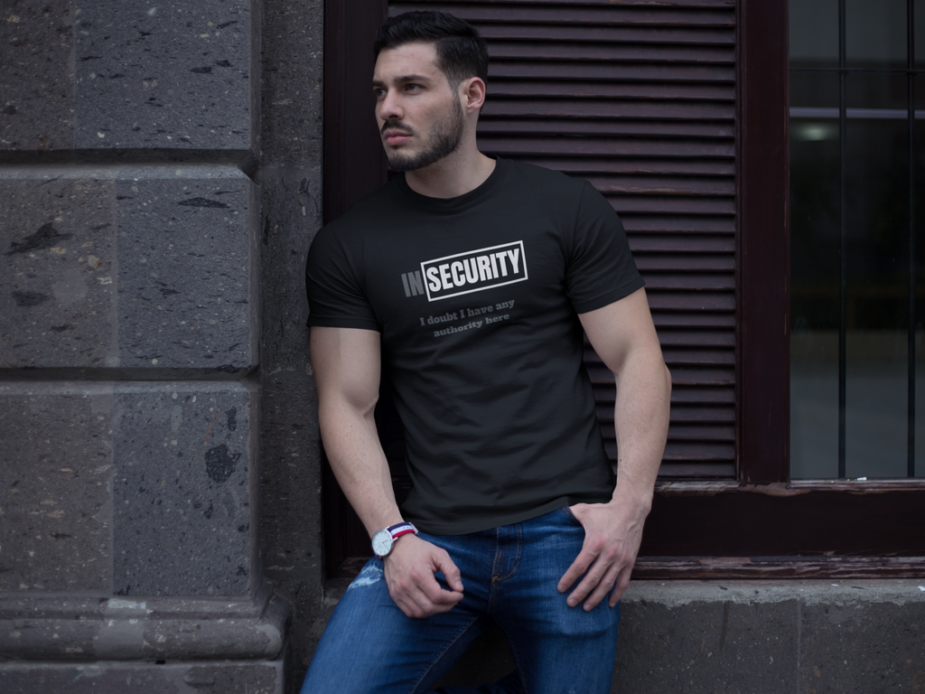 InSecurity Unisex Crew Tee for insecure security guard