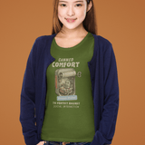 Canned Comfort: Introvert Fish Retro 1930s Cartoon Social Anxiety T-Shirt - Guilty Kick Apparel