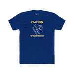 Caution Slightly Askew Tee | Do Not Engage Satirical Graphic T-Shirt - Guilty Kick Apparel