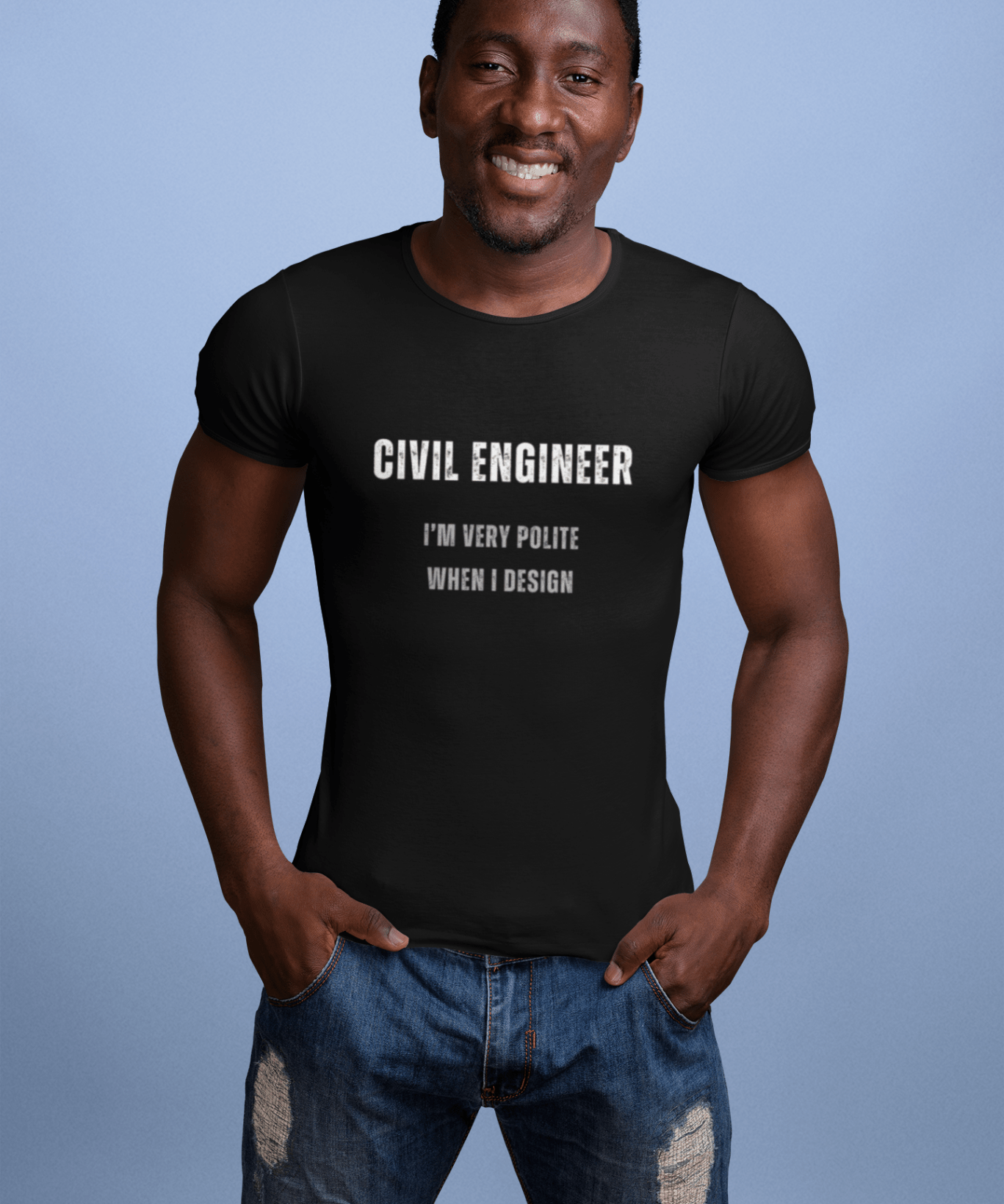 Civil Engineer Pun Tee Shirt - Guilty Kick Apparel