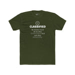 Classified Redacted Doctor Advice Tee Absurdist Overthinker Zipper Smile Graphic T-Shirt - Guilty Kick Apparel