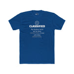 Classified Redacted Doctor Advice Tee Absurdist Overthinker Zipper Smile Graphic T-Shirt - Guilty Kick Apparel