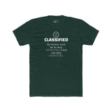 Classified Redacted Doctor Advice Tee Absurdist Overthinker Zipper Smile Graphic T-Shirt - Guilty Kick Apparel