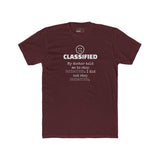 Classified Redacted Doctor Advice Tee Absurdist Overthinker Zipper Smile Graphic T-Shirt - Guilty Kick Apparel