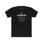 Classified Redacted Doctor Advice Tee Absurdist Overthinker Zipper Smile Graphic T-Shirt - Guilty Kick Apparel