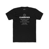Classified Redacted Doctor Advice Tee Absurdist Overthinker Zipper Smile Graphic T-Shirt - Guilty Kick Apparel