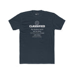 Classified Redacted Doctor Advice Tee Absurdist Overthinker Zipper Smile Graphic T-Shirt - Guilty Kick Apparel