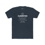 Classified Redacted Doctor Advice Tee Absurdist Overthinker Zipper Smile Graphic T-Shirt - Guilty Kick Apparel