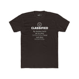 Classified Redacted Doctor Advice Tee Absurdist Overthinker Zipper Smile Graphic T-Shirt - Guilty Kick Apparel