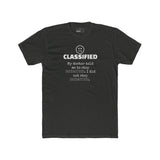 Classified Redacted Doctor Advice Tee Absurdist Overthinker Zipper Smile Graphic T-Shirt - Guilty Kick Apparel
