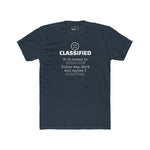 Classified Redacted Questions Tee Absurdist Overthinker Zipper Smile Graphic T-Shirt - Guilty Kick Apparel