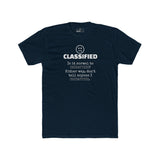Classified Redacted Questions Tee Absurdist Overthinker Zipper Smile Graphic T-Shirt - Guilty Kick Apparel