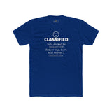 Classified Redacted Questions Tee Absurdist Overthinker Zipper Smile Graphic T-Shirt - Guilty Kick Apparel