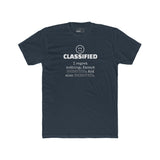 Classified Redacted Regrets Tee Absurdist Introvert Zipper Smile Graphic T-Shirt - Guilty Kick Apparel