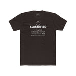 Classified Redacted Regrets Tee Absurdist Introvert Zipper Smile Graphic T-Shirt - Guilty Kick Apparel