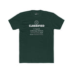 Classified Redacted Regrets Tee Absurdist Introvert Zipper Smile Graphic T-Shirt - Guilty Kick Apparel