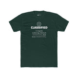 Classified Redacted Regrets Tee Absurdist Introvert Zipper Smile Graphic T-Shirt - Guilty Kick Apparel