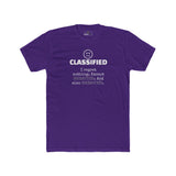 Classified Redacted Regrets Tee Absurdist Introvert Zipper Smile Graphic T-Shirt - Guilty Kick Apparel