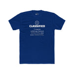 Classified Redacted Regrets Tee Absurdist Introvert Zipper Smile Graphic T-Shirt - Guilty Kick Apparel
