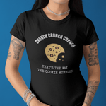 Cookie Pun T-Shirt - Unisex Tri - Blend Tee - Guilty Kick Apparel