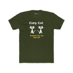 Copy Cat: Prepare for the Hiss - Off Tee Mid - Century Modern Multi - Cat Household Graphic Shirt - Guilty Kick Apparel